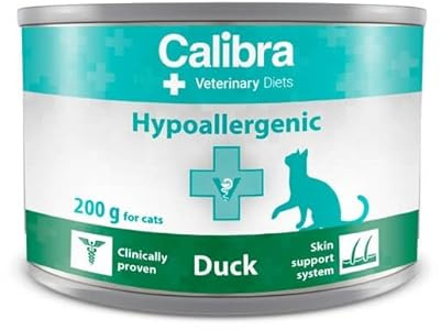 CALIBRA Vet Diet Cat Hypoallergenic Pato 6X200GR