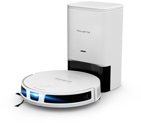 Rowenta X-PLORER Serie 70+ Robot Aspirador, Modelo Animal Care, Tecnología Láser, Limpieza Metodológica, Diseño Ultrafino, RR8497WH