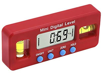 Ebilun Mini Digital goniometro inclinometro Magnetic Gauge mirino angolare livello con display LCD