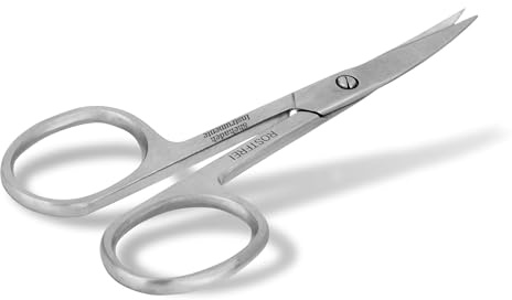 Shehadeh - Nagelsax - fotnagelsax - böjd kant - vänsterhänt - rostfritt stål - 9,5 cm