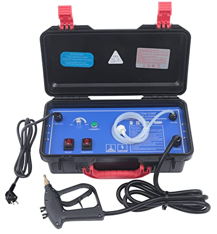 SABUIDDS Nettoyeur vapeur 3000 W 220 V Pression de vapeur : 3-3,5 bar, électrique, haute pression, ménage, portable, nettoyeur vapeur pour hottes, moteurs de voiture (nettoyeur vapeur 2)