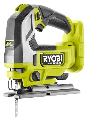 Ryobi - Scie sauteuse sans fils 18 volts ONE+, Brushless, mouvement pendulaire, (sans batterie ni chargeur) - RJS18BL-0