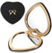 Apausvcm Compact Mirror, Heart Shaped Pocket Mirror Mini Portable Folding Mirror Small Double-Sided 1X/2X Magnifying Mirror Black Travel Makeup Mirror for Women Girls