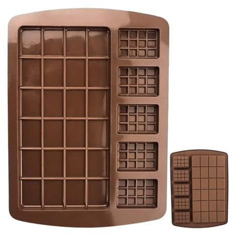 Moldes Para Hacer Chocolate,Moldes De Silicona Antiadherentes Grandes Para Velas | Accesorio Multifuncional Para Postres En Bodas Fiestas Hogar Navidad Celebración San Valentín