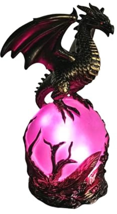 Dragon Lamp - Resin Gothic Dragon Egg Skrivbordslampa, Usb Novelty Animal Lamp | för Vardagsrum Sängbord Nattduksbord Kaffebokhylla Soffbord