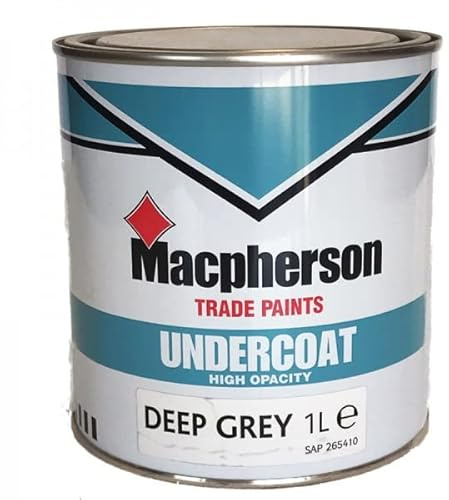 Crown Macpherson Deep Grey Undercoat Oil Based 1 Litre
