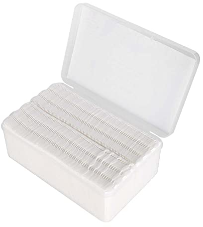 150 Stück/Box Reine Wattepads, Make-up-Pads, Make-up-Baumwolle, Gesichts-Make-up, Weiche Baumwolle, Make-up-Tuch Zum Entfernen, Gesichtsreinigungstücher für Kosmetik, Empfindliche