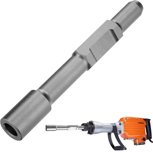 Dolenor Ground Rod Driver SDS-Hex Demolition Jack Hammer,Hammer Drill Rod Driver Hex Shank, 1-3/16 Hex Shank
