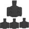 Magura Mt4 Bremsbeläge Magura Mt 2 Pads Metall Schwarz Harz Bikein 4 Paar Fahrrad Scheibenbremsbeläge Kits Für Magura Mt2 4 6 8 Dk 17