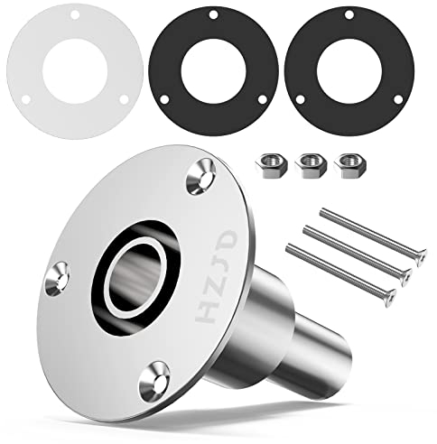 HZJD Accesorios de Tubo de Escape, 24 mm de acero inoxidable 316, calentadores marinos de estacionamiento diésel