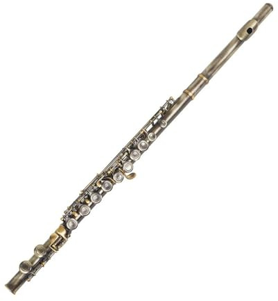 Tvärflöjt Instrument 16 Stängda Hål Flöjt C-nyckel Cupronickel Konsertflöjt Tvärflöjt Träblåsinstrument Med E-nyckelväska Tillbehör(C)