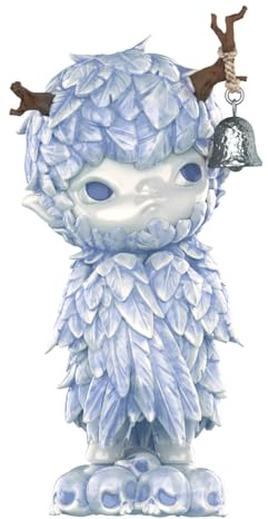 POP MART Hirono Ceramic Feather Figurine Personaggio d'Azione Giocattolo da Collezione Figura Regalo di Festa 1PC