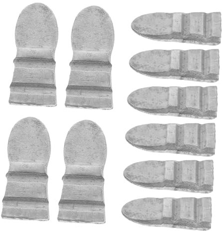 ABOOFAN 10pcs Heavy Duty Handle Wedge Steel Axe Handle Wedge for Hammer Metal Replacement Camping Tools