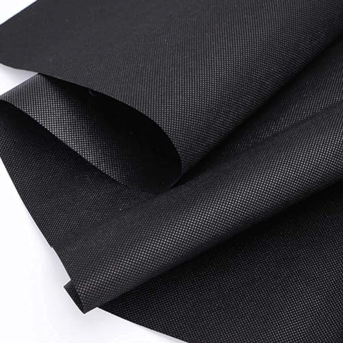 Tela No Tejida Negra para Tapicería, Base de Sofás, Arpillera TNT 75 g para Repuesto Inferior, Manualidades y Camas de Mascotas. Ideal para Proteger y Renovar Sillas y Sofás. (500 x 100 centímetros)