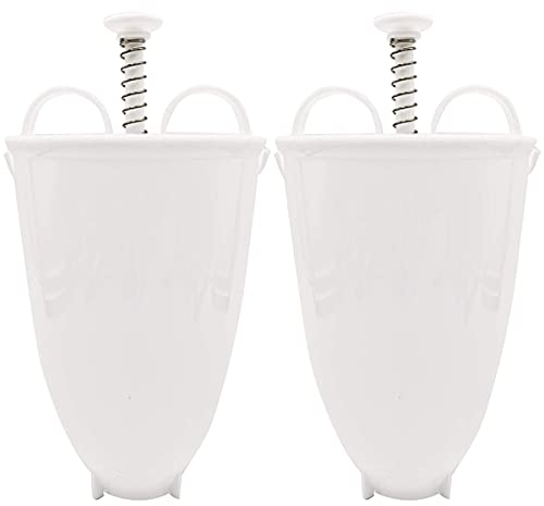 Molde de donuts, 2pcs Portátil de Máquinas de Donuts de Plástico DIY para Donuts Herramienta de Cocina Manual