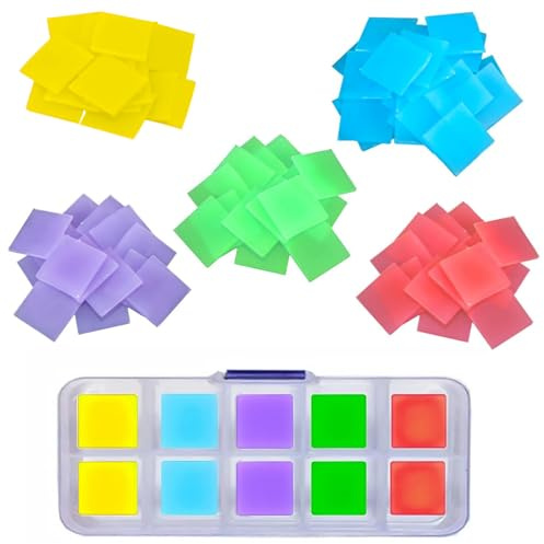 INGJIA 100 PCS Diamante Pittura Argilla Colla, 5D DIY Pittura Diamante Cera Argilla Colla, Fai da Te Diamond Art Painting Fango Cera Argilla Strumenti per Ricamo Punto Croce Pittura Diamante