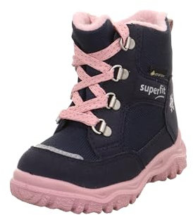 Superfit Mädchen - Schuhe HUSKY1 Boot, Modern, BLAU/ROSA 8010, 26