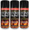 AOC24 - High Tempe Black Matt Stove Spray Paint 400ml - For Wood Burners BBQ's Stoves, Chimneys Fireplaces Paint - Matt Black Finish Spray Paint - Heat Resistant 600°C Interior Exterior Use (3)
