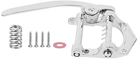 Gitarrtillbehör Tremolo Bridge praktiskt för gitarrister (silver)