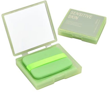 100 Hojas Papel Secante de Aceite, Papel Secante de Aceite con Tubo de Espejo y Espuma de Polvo Autoadhesivo, Oil Control Paper, Hojas Absorbentes Oil Control Paper para Todo Tipo de Piel