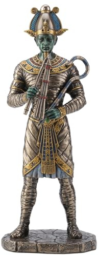 Veronese Design 10 5/8 Inch Osiris Ancient Egyptian God of The Dead Cold Cast Resin Antique Bronze Finish Statue