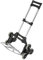 STIER Aluminium Sackkarre Treppensteiger, Tragkraft 70kg, Sackkarre klappbar, Griff Höhenverstellbar, Ladefläche mit Antirutsch-Profil, Vollgummi-Bereifung, Treppensackkarre