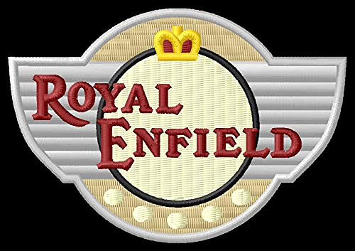 Royal Enf Shield Patch Moto Moto Aufnäher parche Bordado brodé patche écusson Toppa ricamata