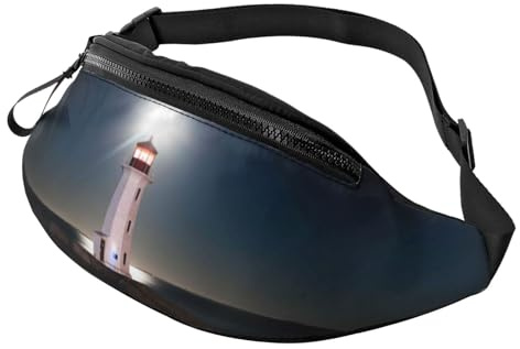 Peggy's Cove Gürteltasche für Damen und Herren, Leuchtturm, Laufgürteltasche, Reise-Hüfttasche für Damen und Herren