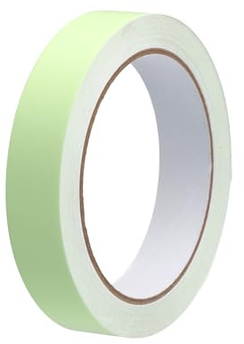 Husalsea Fluoreszierendes Klebeband, Gebildet Leuchtendes Band, Fluoreszierende Aufkleber, Bodenmarkierungsband, Reflektoren Fahrrad Aufkleber Wasserdicht Selbstklebendem Band, 10 M