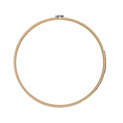Embroidery Hoop, Single Pack, for Crafts and Decoration (Cranberry, 15CM)