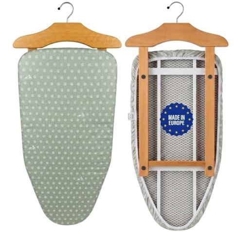 Erreke Tabla de Planchar 2 en 1, Planchado Vertical y Horizontal, Elegante