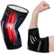 COMPRESS PRO Tutore Gomito Fascia Elastica Braccio Piccola (1pz) - Tutore Epicondilite Gomito del Tennista, Fascia Compressione, Gomitiere Palestra per Lesioni Sportive - Fascia Gomito Uomo e Donna