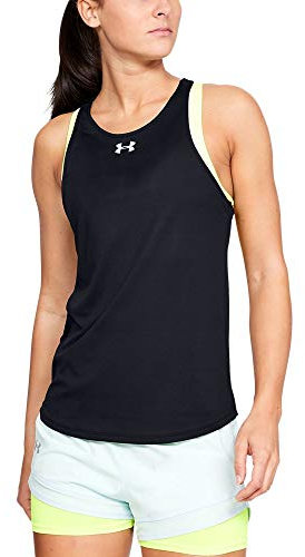 Under Armour Damen Tank UA Qualifier , Schwarz, XS, 1326503-001