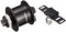 SHIMANO Unisex – Erwachsene Nexus DH-UR705-3 Nabendynamo, schwarz, 36 Loch