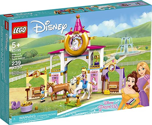 LEGO 43195 Disney Princess Les écuries royales de Belle et Raiponce