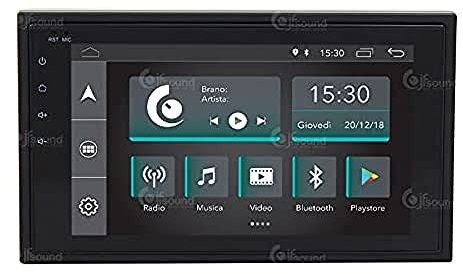 Jf Sound car audio system Autoradio universale Slim 2 DIN JF-337A-S