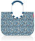 reisenthel loopshopper L Stabile Tasche mit praktischen Fächern aus recycelten PET-Flaschen Charmantes und wasserabweisendes Design, Farbe:viola celeste