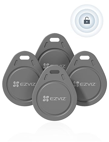 EZVIZ RFID Annäherungskarte Kit zur Türöffnung, nur für EZVIZ Video Türsprechanlage und Smart Lock, kompakt und Anti-Kopieren