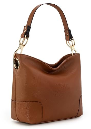Montana West Hobo Bags for Women Purses and Handbags Ladies Bucket Shoulder Bags,MWC-HB-128B-BR