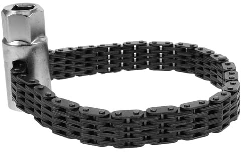 Mobestech Ketten-schraubenschlüssel Für Ölfilter Teiliger Robuster Werkzeug Für Fahrzeugwartung Einsetzbar Für Verschiedene Filtermodelle Für Mechaniker Und Kfz-profis Effektive