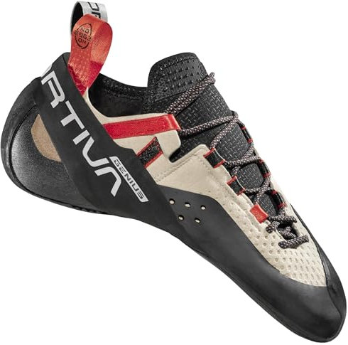 Genius, Climbing Schuh - La Sportiva, Größe:10.5 UK / 45, Farbe:004004 Chalk