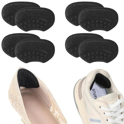 COYUN 4Paires Protege Talon Éponge Coussinet Chaussure, Antidérapants Auto Adhésif Semelles, Coussinet Talon, Coussinet Talon Chaussure Coussinets de Coussin de Talons Disponible Pour Hommes et Femmes