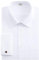 J.VER Men's White Formal Shirt Double Cuff Long Sleeve Cufflinks Dress Shirt Work Business Cotton 17 Neck 32-33 Sleeve