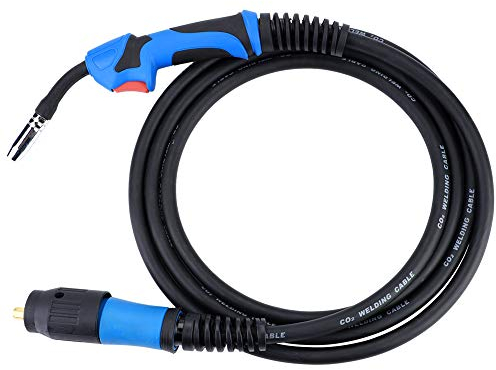 Ejoyous Welding Torch, MIG/MAG, MB15AK, 4m, 180A, 0-25mm, EU Connection, Anti-Kink Protection, Lightweight, Ergonomic Handle