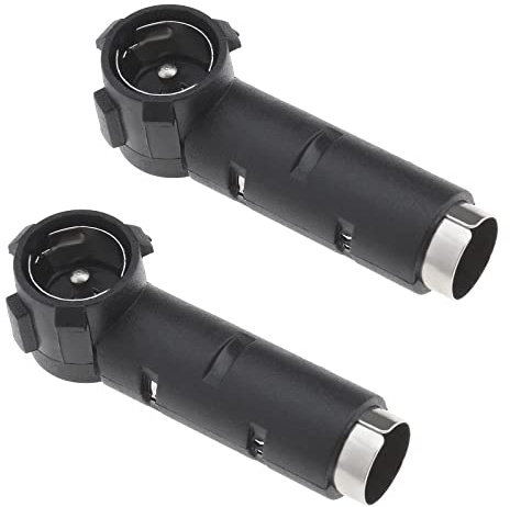OTOTEC 2PCS ISO to DIN Car Antenna Adapter Auto FM/AM Aerial Adapter Auto Radio Stereo Aerial Connector Mast Antenna Extension Connector for Most Car Radios