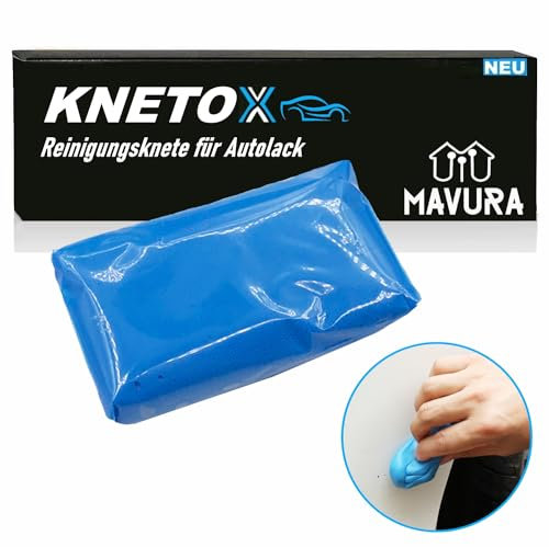 MAVURA Knetox - Plastilina per la pulizia della vernice, per la pulizia della vernice, per auto