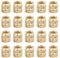 VGOL 50PCS Knurled Nuts M4 x 6mm L x 6mm OD M4 Threaded Insert Knurled Brass Nuts for 3D Printing Parts Loptop Automotive Plastic Shell Gold