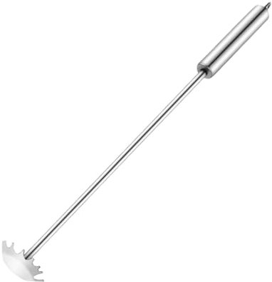 Rascador para barbacoa, rasqueta para barbacoa al aire libre, rasqueta de alto rendimiento, limpiador de barbacoa con mango largo, herramientas de barbacoa al aire libre para entusiastas de la