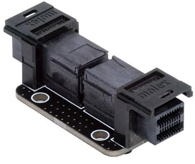 Cablecc Mini SAS HD PCI-Express 4.0 SFF-8643 Buchse auf SFF-8643 Buchse PCBA Koppler Extender Adapter