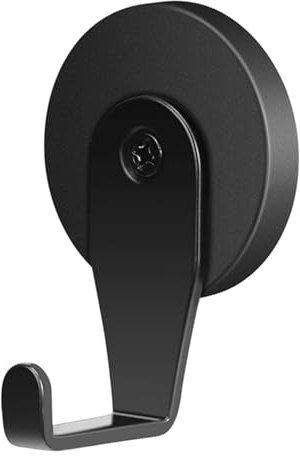 Crochet de porte pour décoration, support magnétique puissant avec ventouse étanche | Accessoire pratique pour cuisine, salle de bain, balcon, idéal pour accrocher des couronnes de Noël, serviettes